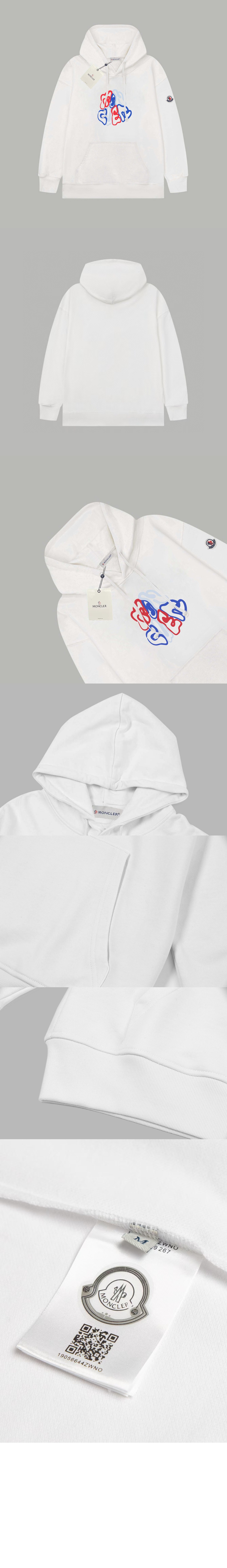 미러급레플리카사이트 | 명품레플리카 전문 쇼핑몰  | 퍼스트원 - 로고 프린트 코튼 후디 > 몽클레어