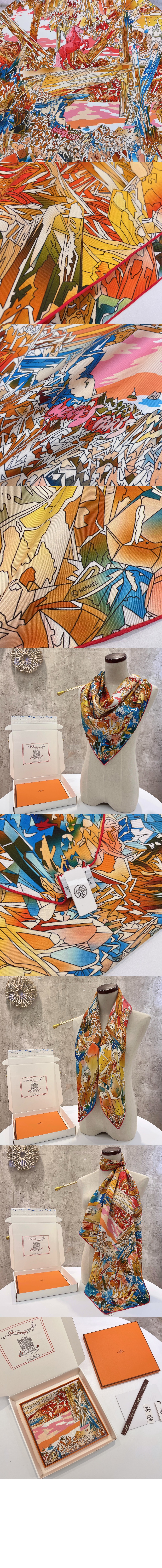 미러급레플리카사이트 | 명품레플리카 전문 쇼핑몰  | 퍼스트원 - La Vallee de Cristal 스카프 90 > 에르메스