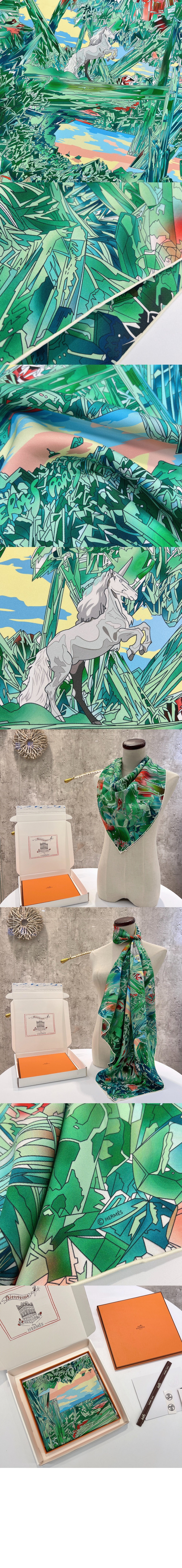 미러급레플리카사이트 | 명품레플리카 전문 쇼핑몰  | 퍼스트원 - La Vallee de Cristal 스카프 90 > 에르메스