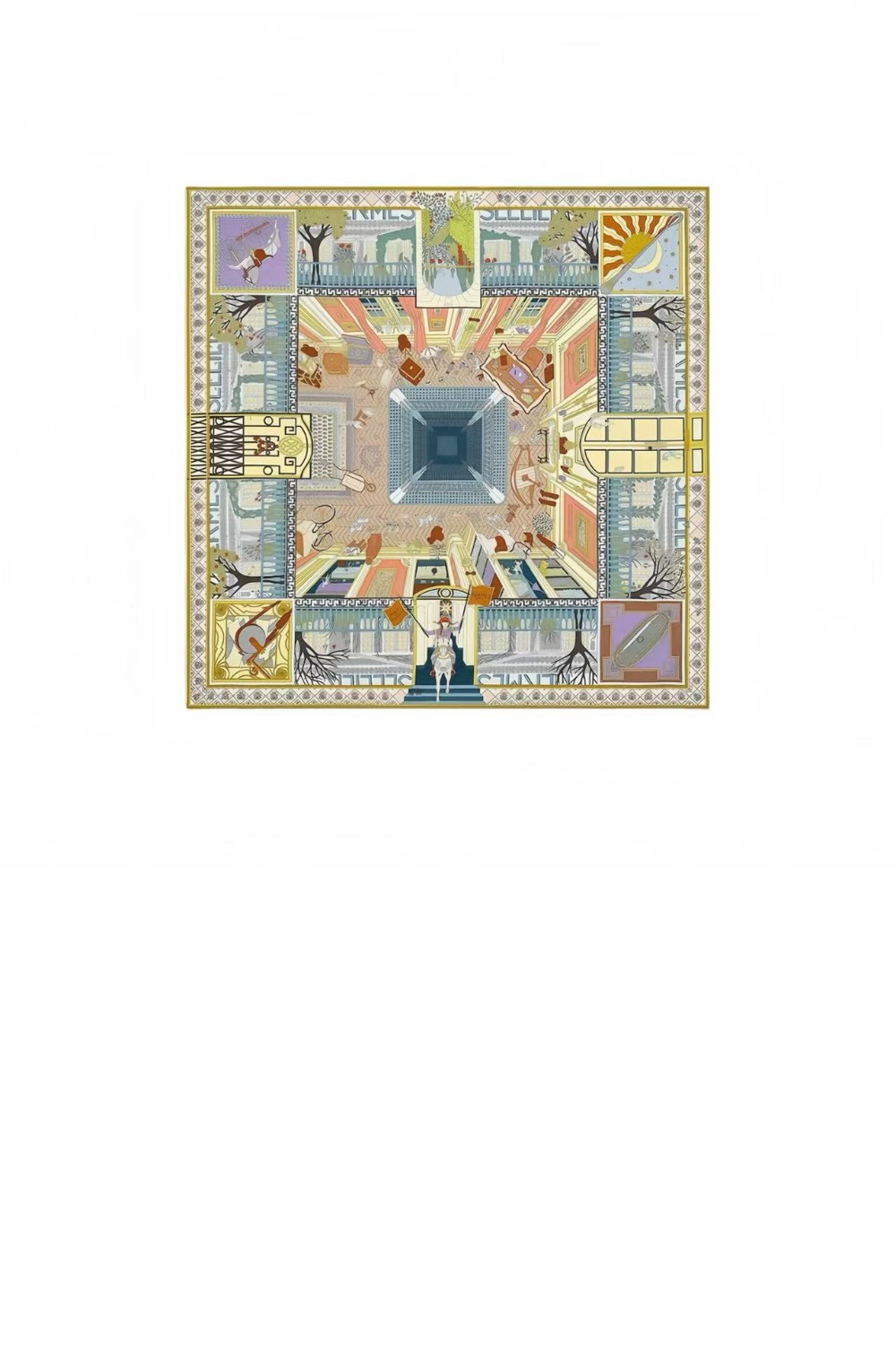 미러급레플리카사이트 | 명품레플리카 전문 쇼핑몰  | 퍼스트원 - Objets de Curiosite 스카프 90 > 에르메스