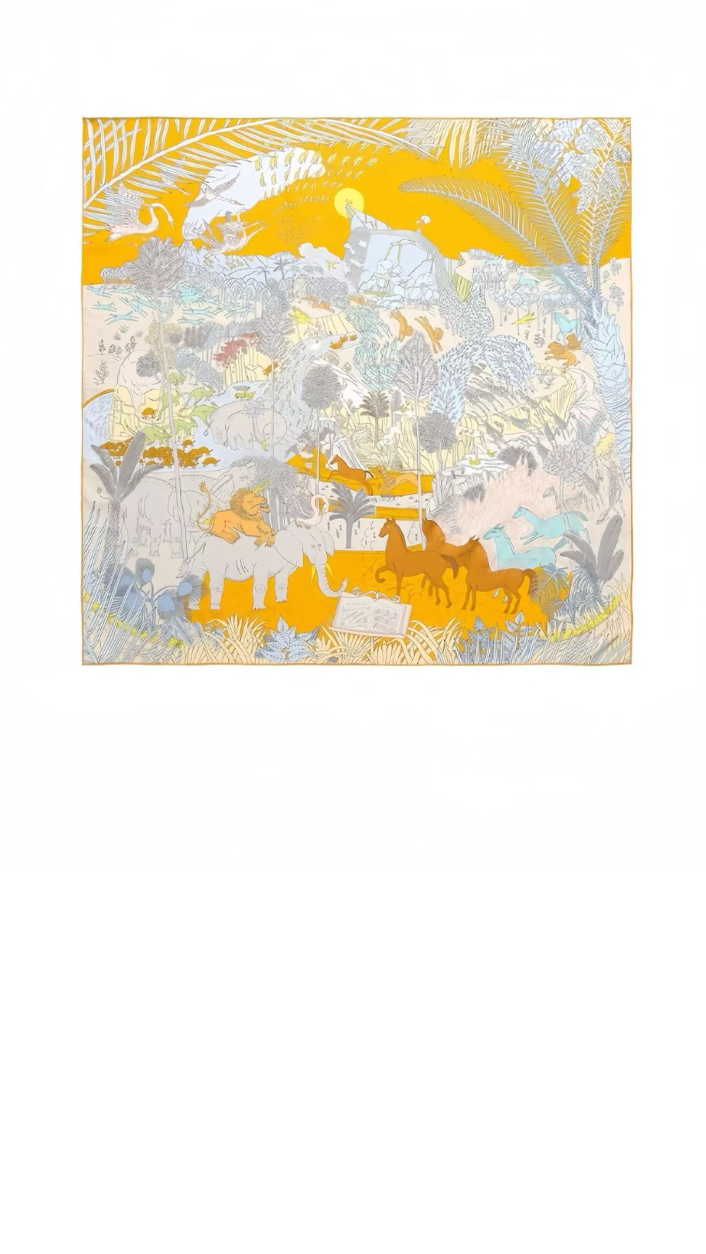 미러급레플리카사이트 | 명품레플리카 전문 쇼핑몰  | 퍼스트원 - Le Carnaval des Animaux 숄 140 > 에르메스