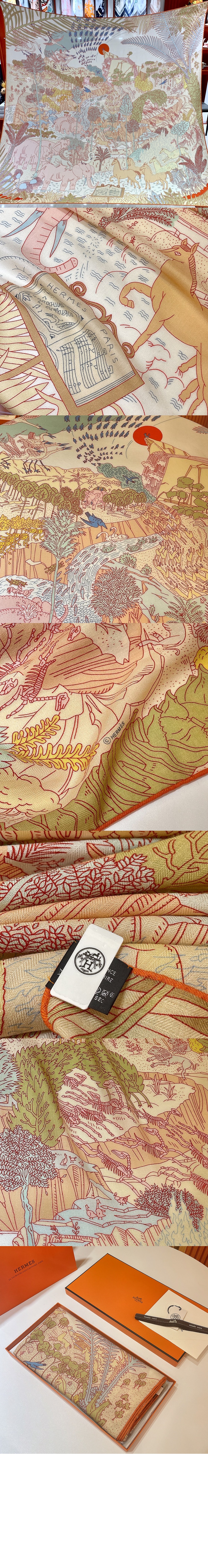 미러급레플리카사이트 | 명품레플리카 전문 쇼핑몰  | 퍼스트원 - Le Carnaval des Animaux 숄 140 > 에르메스