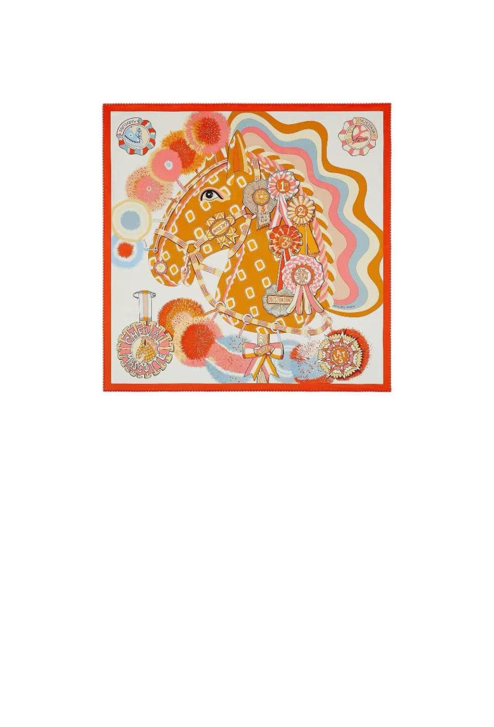 미러급레플리카사이트 | 명품레플리카 전문 쇼핑몰  | 퍼스트원 - Cheval Mascotte 스카프 90 > 에르메스