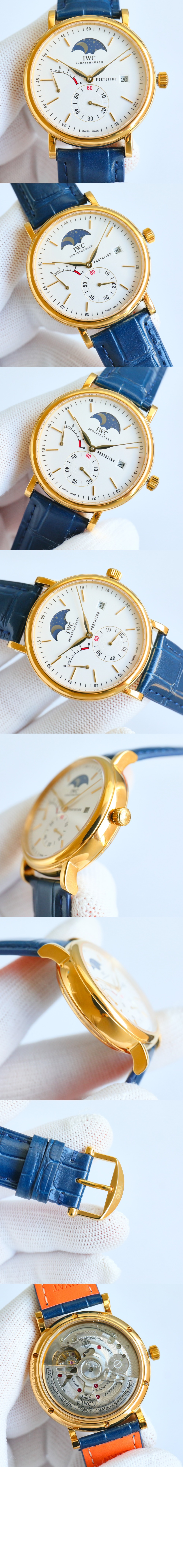 미러급레플리카사이트 | 명품레플리카 전문 쇼핑몰  | 퍼스트원 - 포르토피노 핸드 와인드 문 페이즈 45 IW516409 > 아 IWC