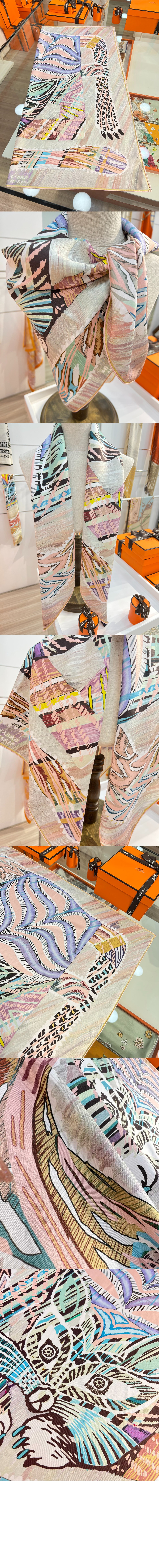 미러급레플리카사이트 | 명품레플리카 전문 쇼핑몰  | 퍼스트원 - Le Chat Carre 스카프 90 > 에르메스