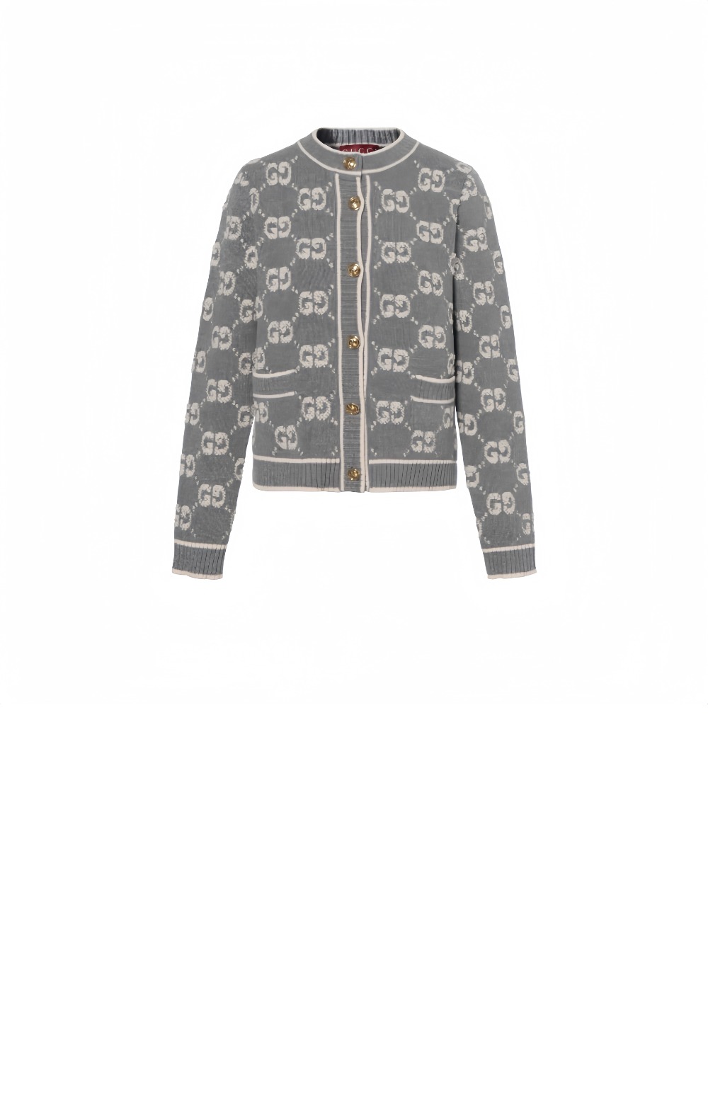 미러급레플리카사이트 | 명품레플리카 전문 쇼핑몰  | 퍼스트원 - GG 울 부클레 자카드 가디건 > 구찌