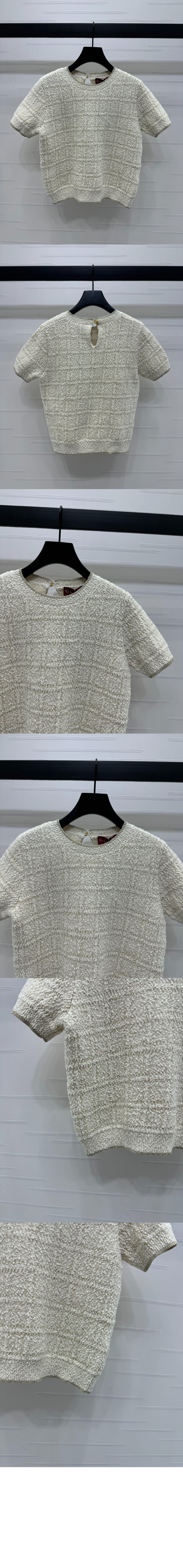 미러급레플리카사이트 | 명품레플리카 전문 쇼핑몰  | 퍼스트원 - 울 및 라메 체크 자카드 탑 > 구찌