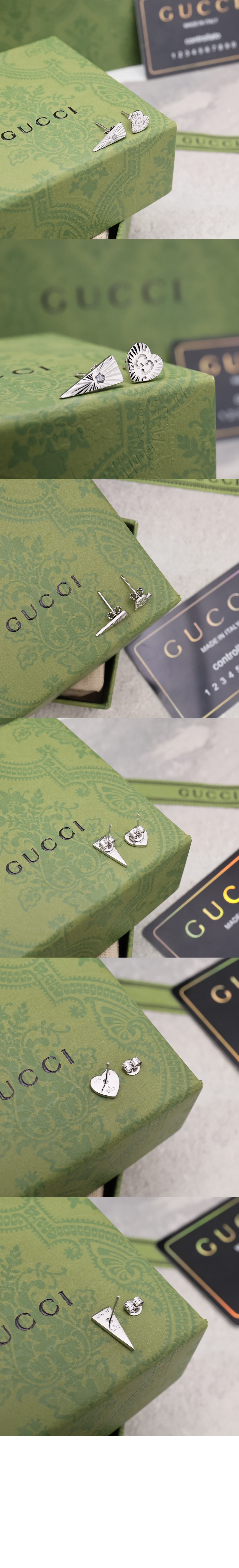 미러급레플리카사이트 | 명품레플리카 전문 쇼핑몰  | 퍼스트원 - 아이콘 비대칭 귀걸이 662067 > 구찌