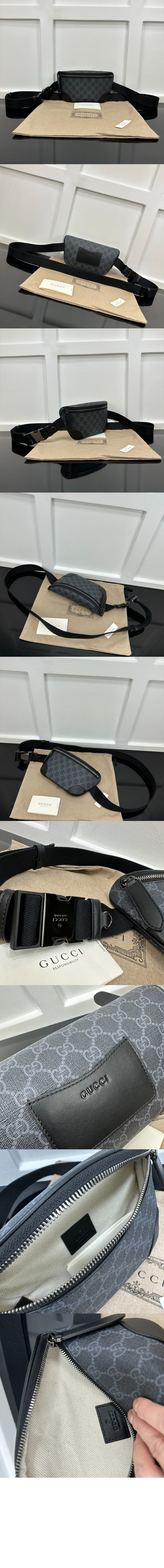 미러급레플리카사이트 | 명품레플리카 전문 쇼핑몰  | 퍼스트원 - GG 엠블럼 스몰 벨트백 821165 > 구찌