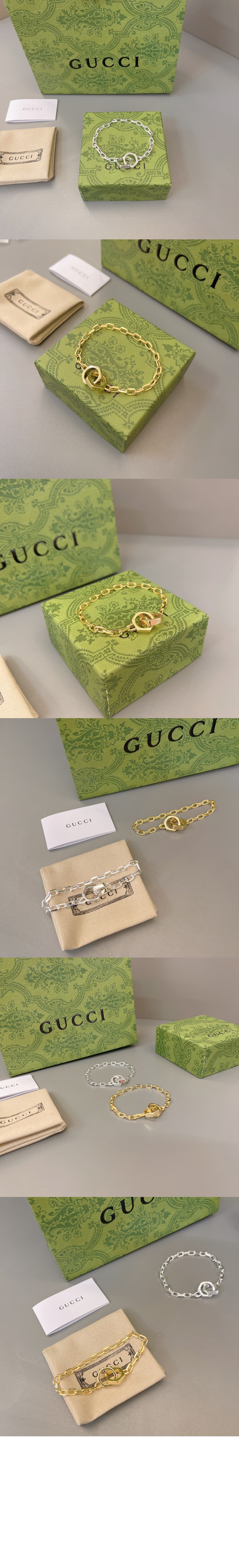 미러급레플리카사이트 | 명품레플리카 전문 쇼핑몰  | 퍼스트원 - 참이 포함된 트레이드마크 체인 팔찌 796366 > 구찌