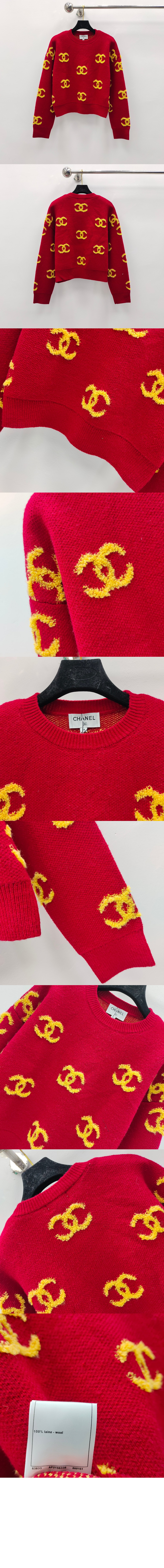 미러급레플리카사이트 | 명품레플리카 전문 쇼핑몰  | 퍼스트원 - 프린트 니트 톱 > 샤넬