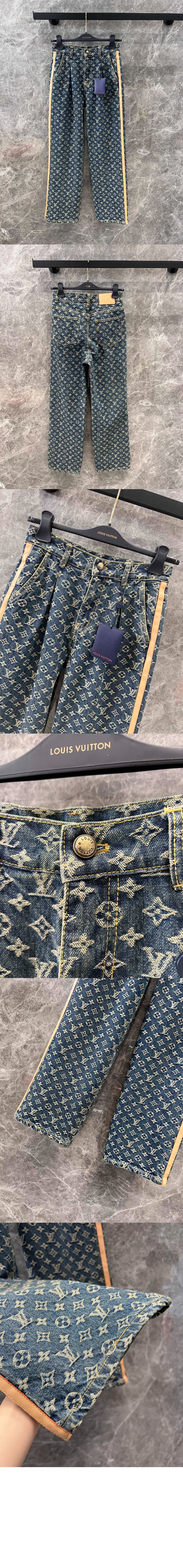 미러급레플리카사이트 | 명품레플리카 전문 쇼핑몰  | 퍼스트원 - 모노그램 데님 테일러드 팬츠 > 루이비통
