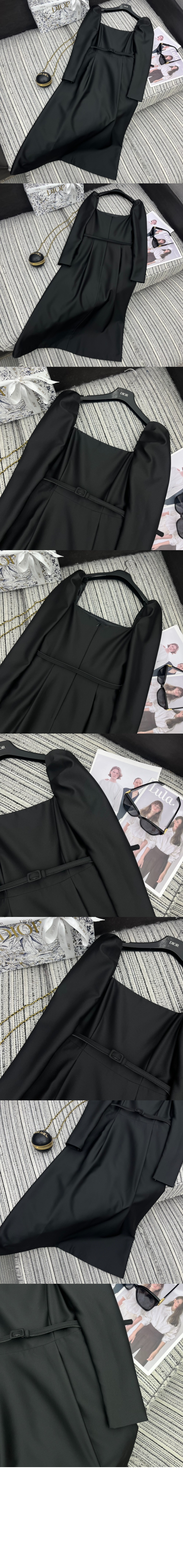 미러급레플리카사이트 | 명품레플리카 전문 쇼핑몰  | 퍼스트원 - 벨트 미디 드레스 > 디올