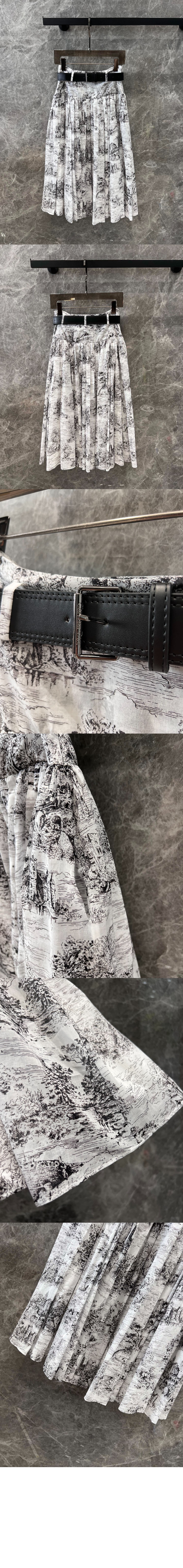 미러급레플리카사이트 | 명품레플리카 전문 쇼핑몰  | 퍼스트원 - 벨트 미디 스커트 > 디올