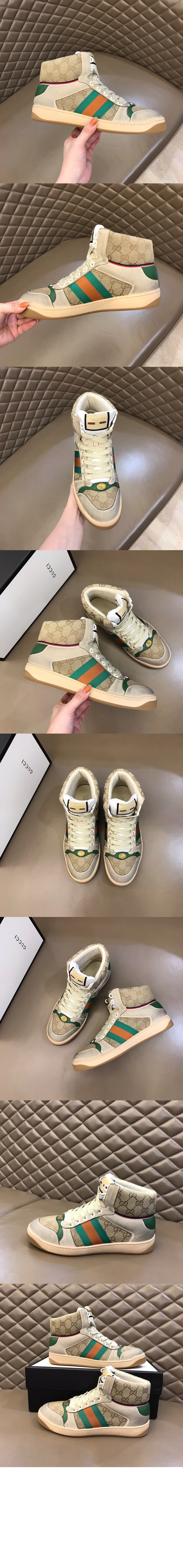 미러급레플리카사이트 | 명품레플리카 전문 쇼핑몰  | 퍼스트원 - GG 하이탑 스니커즈 563730 > 구찌
