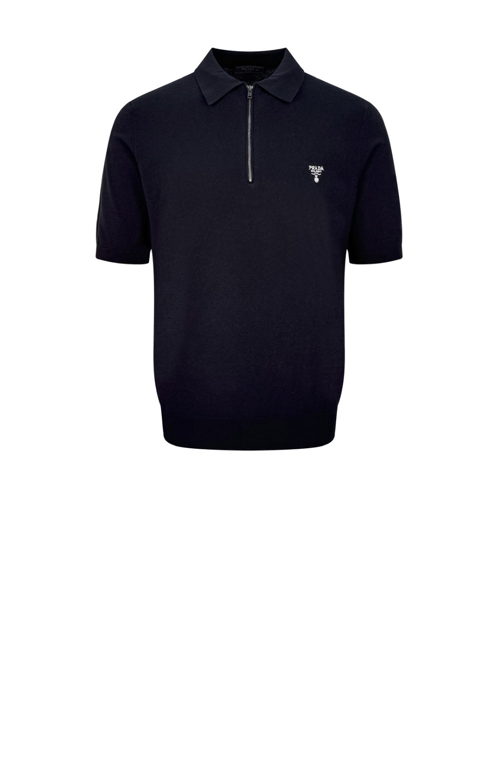 미러급레플리카사이트 | 명품레플리카 전문 쇼핑몰  | 퍼스트원 - 하프 지퍼 울 폴로 셔츠 > 프라다