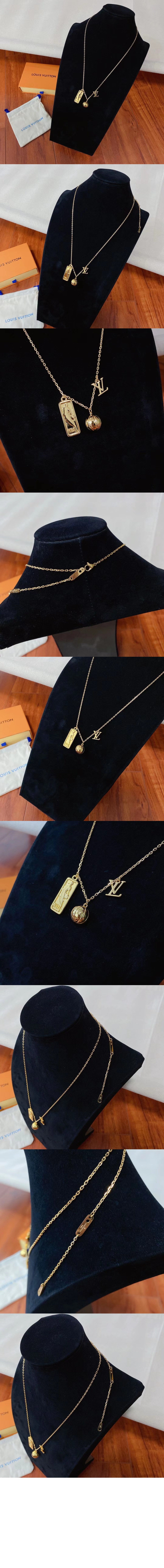 미러급레플리카사이트 | 명품레플리카 전문 쇼핑몰  | 퍼스트원 - LVxNBA Ball and Tab 목걸이 MP3056 > 루이비통