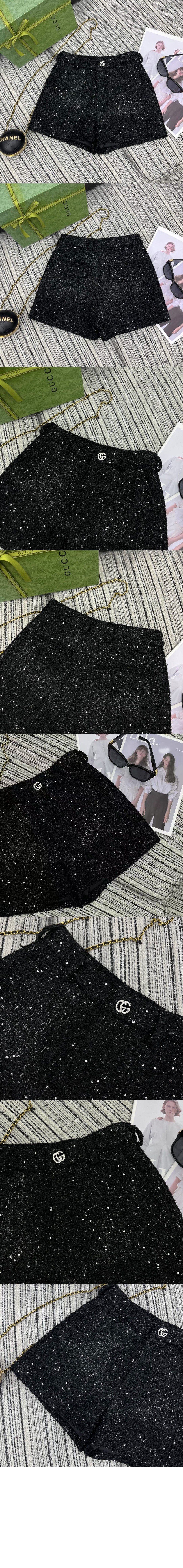 미러급레플리카사이트 | 명품레플리카 전문 쇼핑몰  | 퍼스트원 - 라메 시퀸 트위드 쇼츠 > 구찌