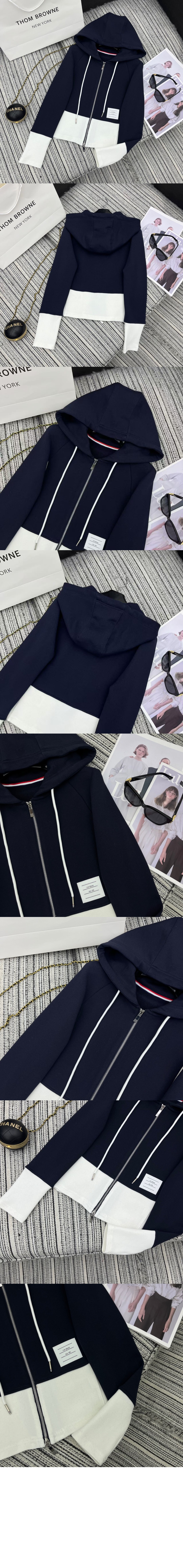 미러급레플리카사이트 | 명품레플리카 전문 쇼핑몰  | 퍼스트원 - 톰 로고 패치 지퍼 후드 티셔츠 > 톰브라운