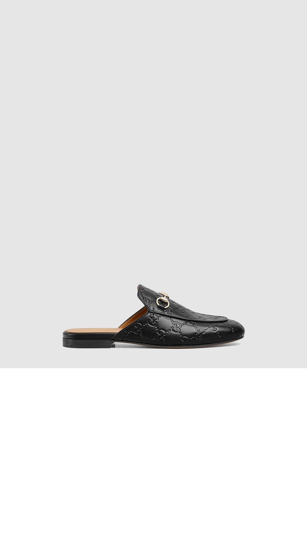 미러급레플리카사이트 | 명품레플리카 전문 쇼핑몰  | 퍼스트원 - GG 레더 홀스빗 슬리퍼 813864 > 구찌