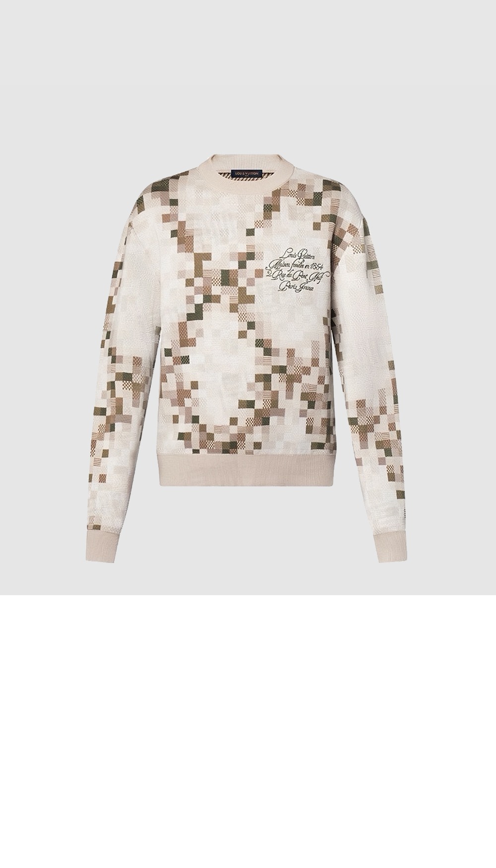 미러급레플리카사이트 | 명품레플리카 전문 쇼핑몰  | 퍼스트원 - 다모플라주 자카드 풀오버 > 루이비통