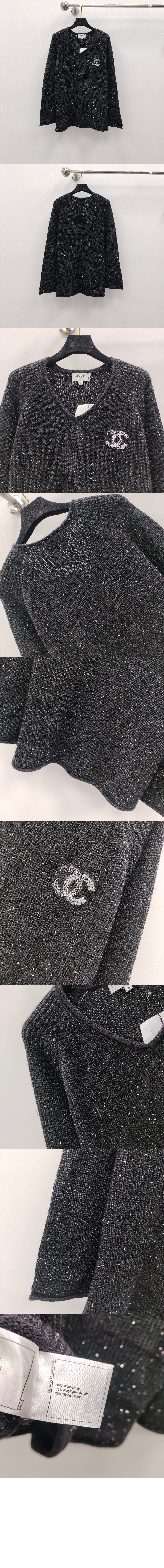 미러급레플리카사이트 | 명품레플리카 전문 쇼핑몰  | 퍼스트원 - 프린트 니트 톱 > 샤넬