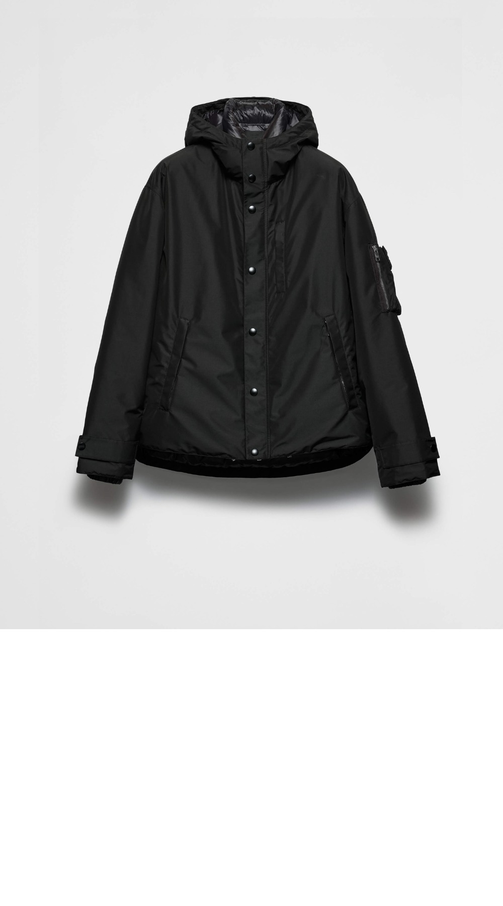 미러급레플리카사이트 | 명품레플리카 전문 쇼핑몰  | 퍼스트원 - 로고 프린트 재킷 > 프라다