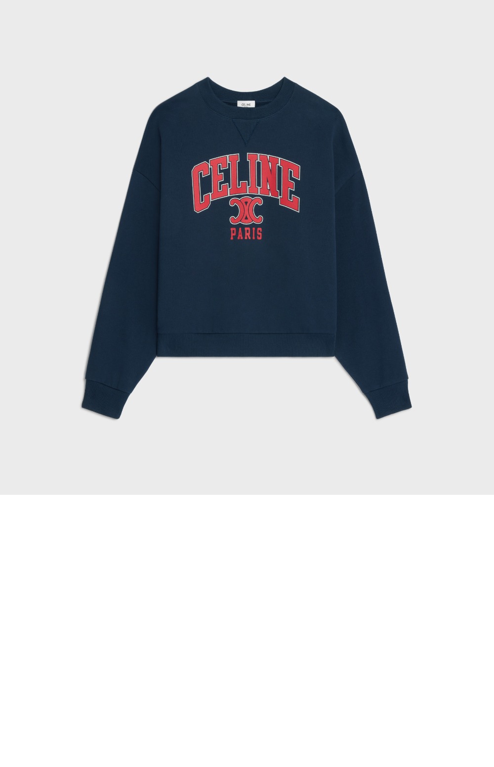 미러급레플리카사이트 | 명품레플리카 전문 쇼핑몰  | 퍼스트원 - 오버사이즈 스웨트셔츠 > 셀린느