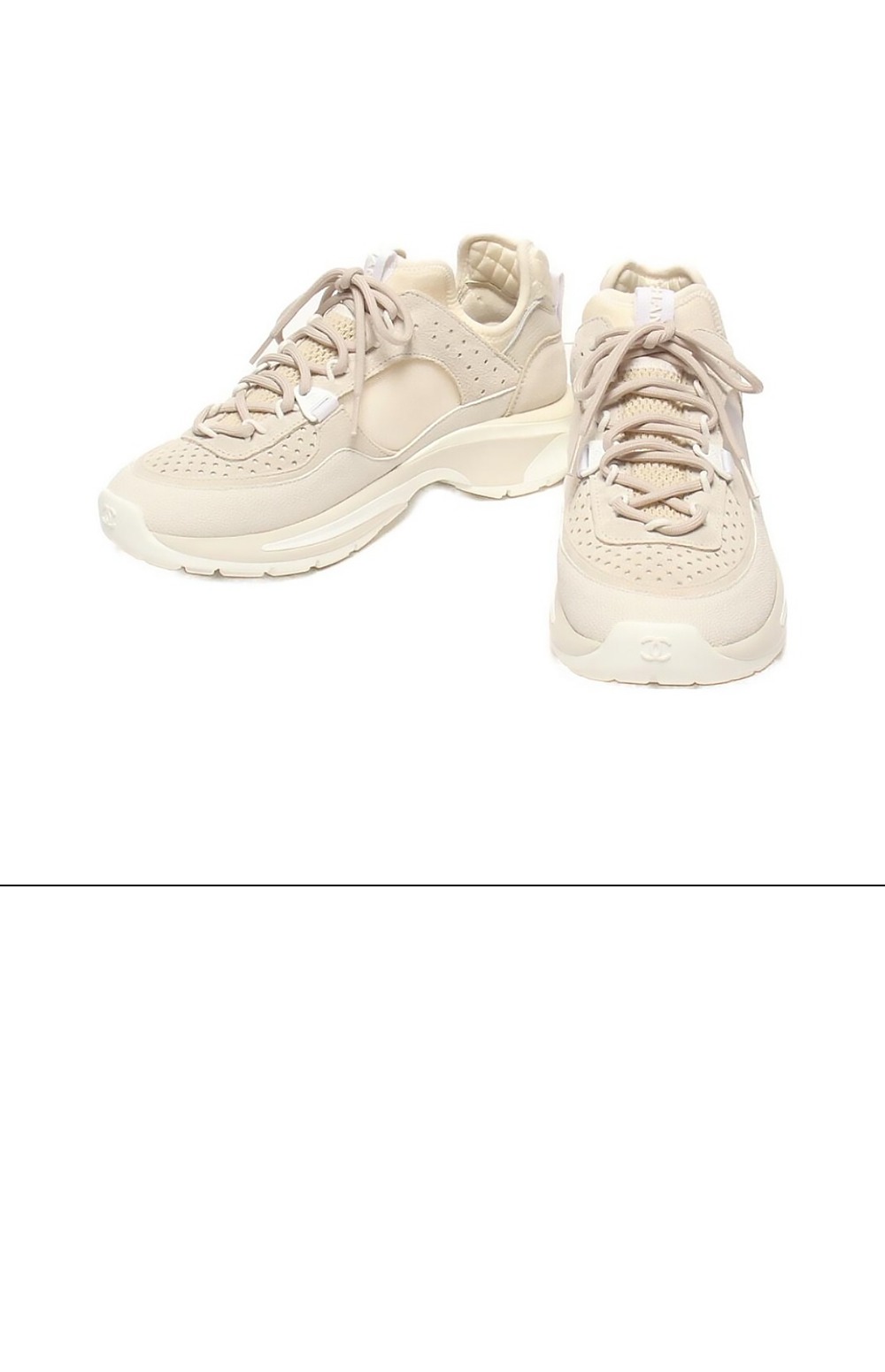 미러급레플리카사이트 | 명품레플리카 전문 쇼핑몰  | 퍼스트원 - CC로고 스피드 트레이너 스니커즈 G40193 > 샤넬