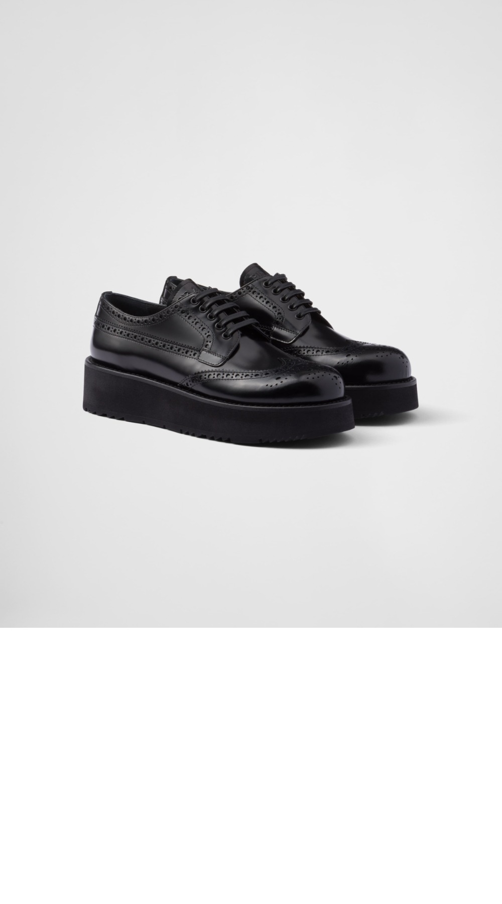 미러급레플리카사이트 | 명품레플리카 전문 쇼핑몰  | 퍼스트원 - 기모 가죽 더비 슈즈 1E511N > 프라다