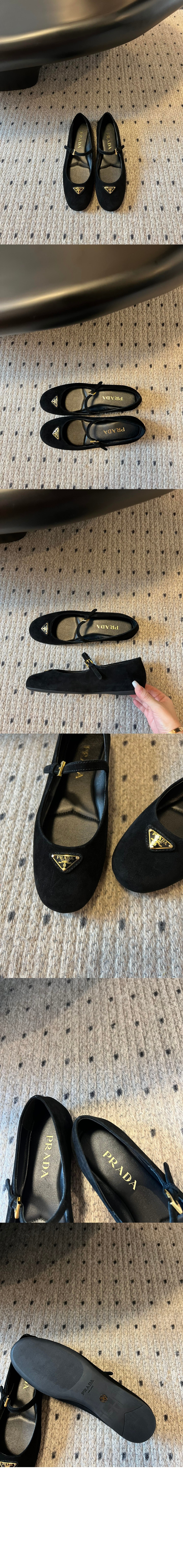 미러급레플리카사이트 | 명품레플리카 전문 쇼핑몰  | 퍼스트원 - 스웨이드 발레리나 1F793N > 프라다