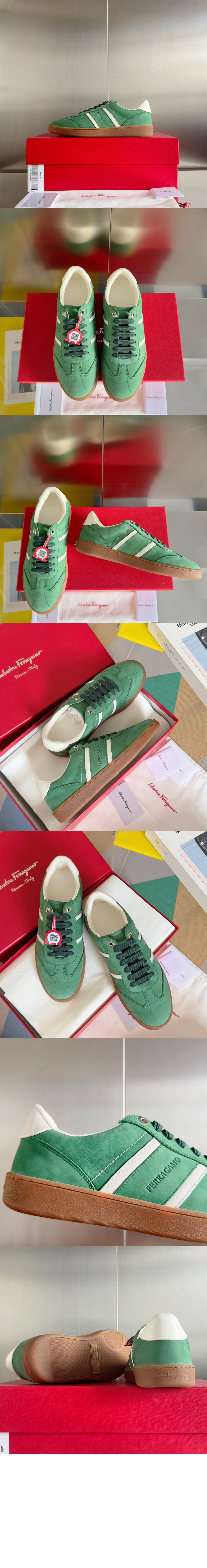 미러급레플리카사이트 | 명품레플리카 전문 쇼핑몰  | 퍼스트원 - 시그니쳐 로우 탑 스니커즈 021572 > 페레가모