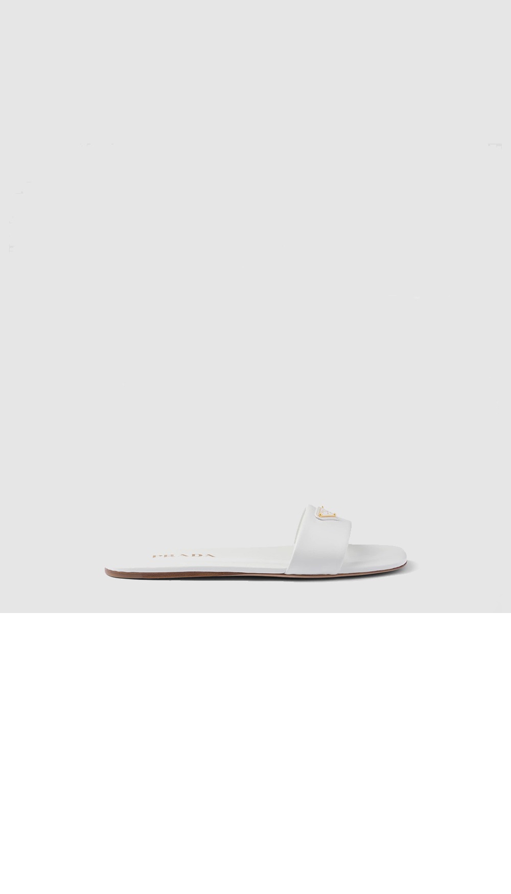 미러급레플리카사이트 | 명품레플리카 전문 쇼핑몰  | 퍼스트원 - 가죽 슬라이드 샌들 1XX355 > 프라다