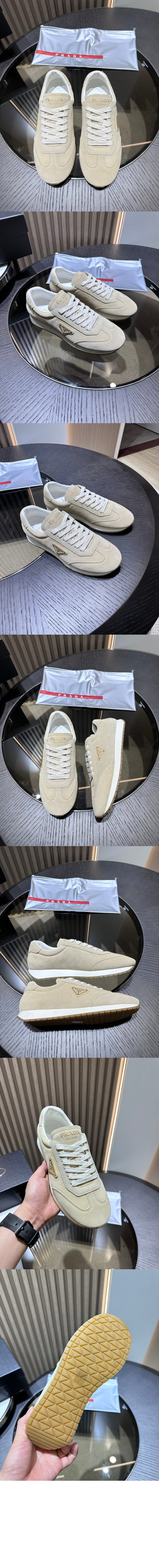 미러급레플리카사이트 | 명품레플리카 전문 쇼핑몰  | 퍼스트원 - 랭크 스웨이드 스니커즈 2EG436 > 프라다