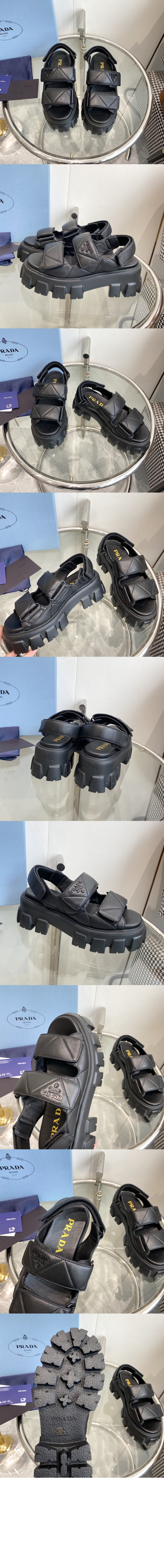 미러급레플리카사이트 | 명품레플리카 전문 쇼핑몰  | 퍼스트원 - 모놀리스 샌들 1X439N > 프라다