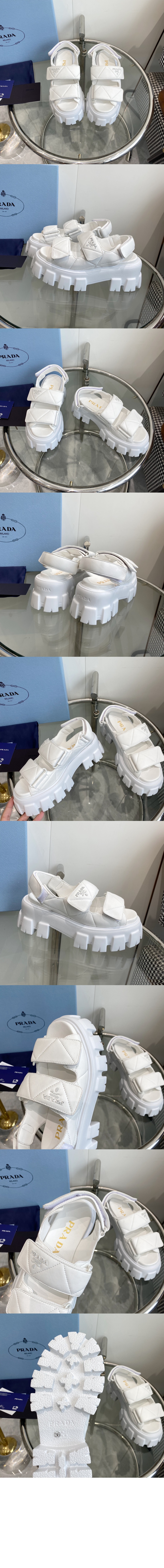 미러급레플리카사이트 | 명품레플리카 전문 쇼핑몰  | 퍼스트원 - 모놀리스 샌들 1X439N > 프라다