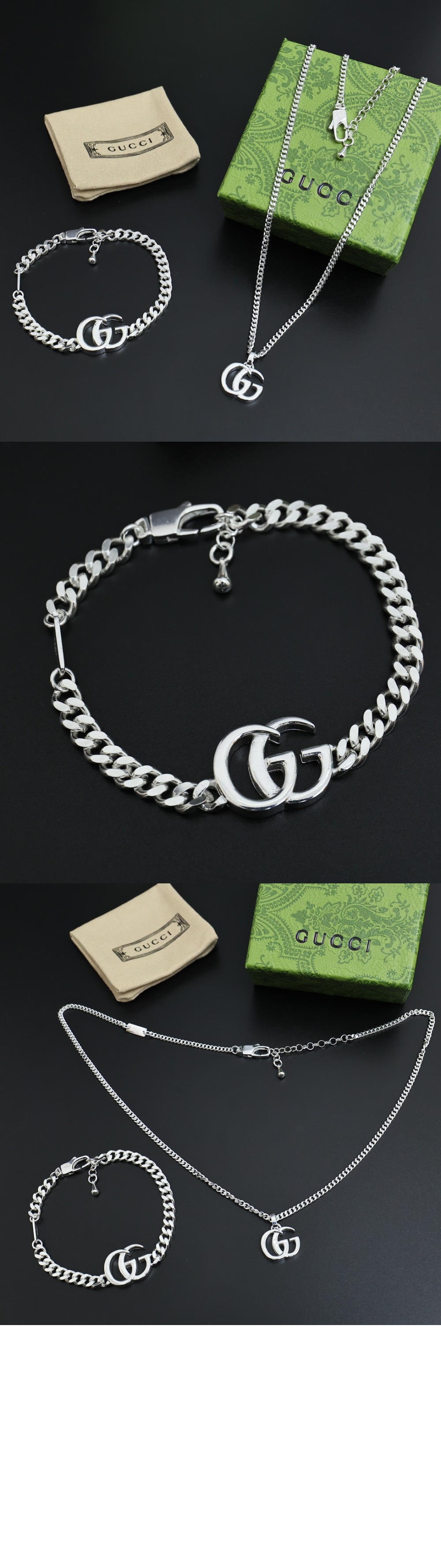 미러급레플리카사이트 | 명품레플리카 전문 쇼핑몰  | 퍼스트원 - GG  마몽 자개 팔찌 814917 > 구찌