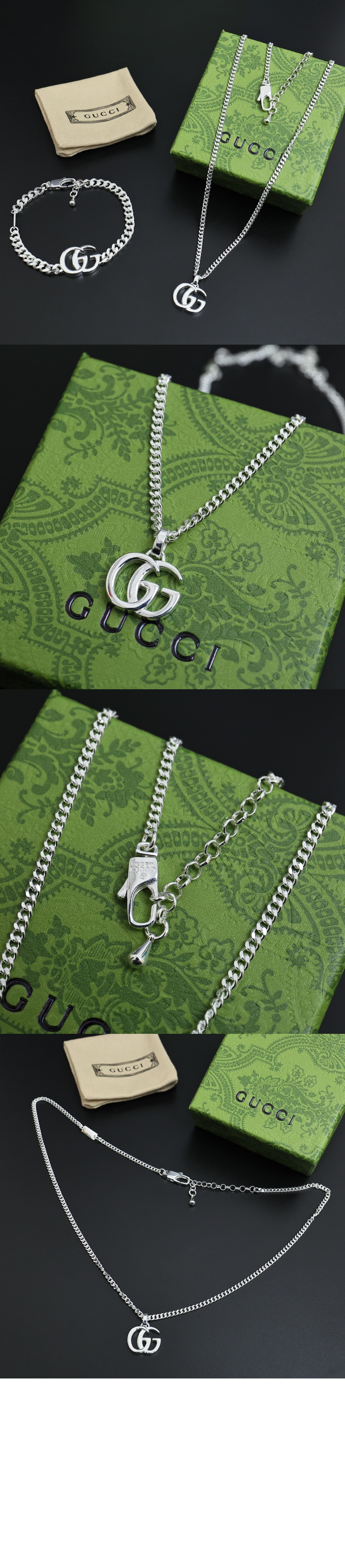 미러급레플리카사이트 | 명품레플리카 전문 쇼핑몰  | 퍼스트원 - GG 마몽 펜던트 목걸이 814914 > 구찌