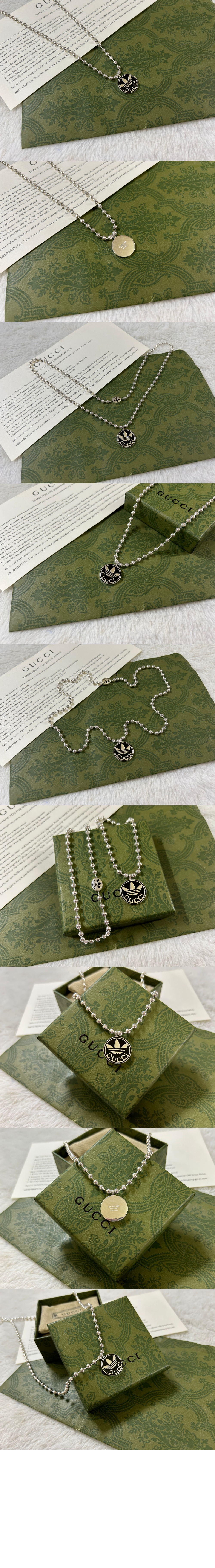 미러급레플리카사이트 | 명품레플리카 전문 쇼핑몰  | 퍼스트원 - adidas x Gucci 목걸이 702788 > 구찌