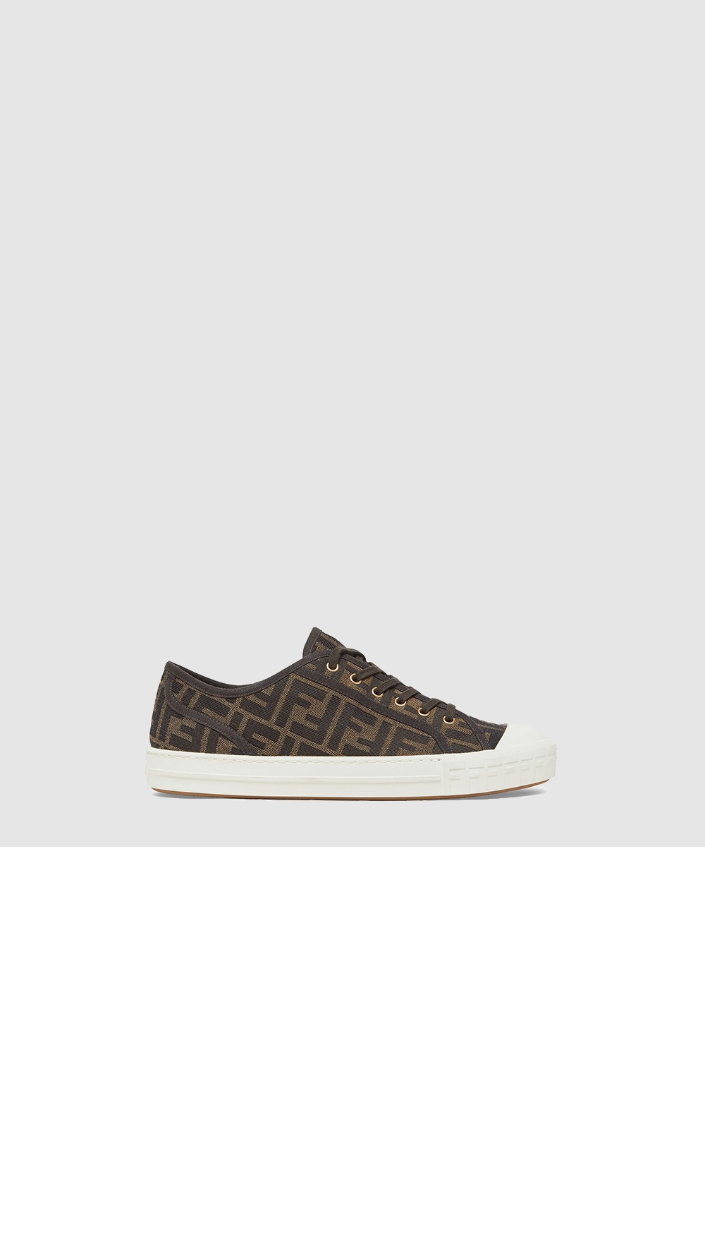 미러급레플리카사이트 | 명품레플리카 전문 쇼핑몰  | 퍼스트원 - 브라운 FF 패브릭 로우탑 8E8252 > 펜디