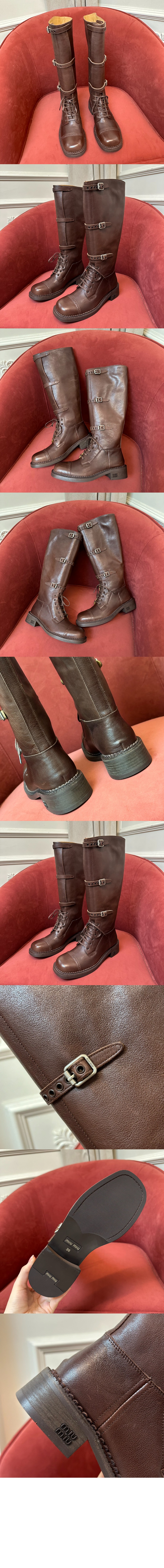 미러급레플리카사이트 | 명품레플리카 전문 쇼핑몰  | 퍼스트원 - 가죽 부츠 5W315E > 미우미우