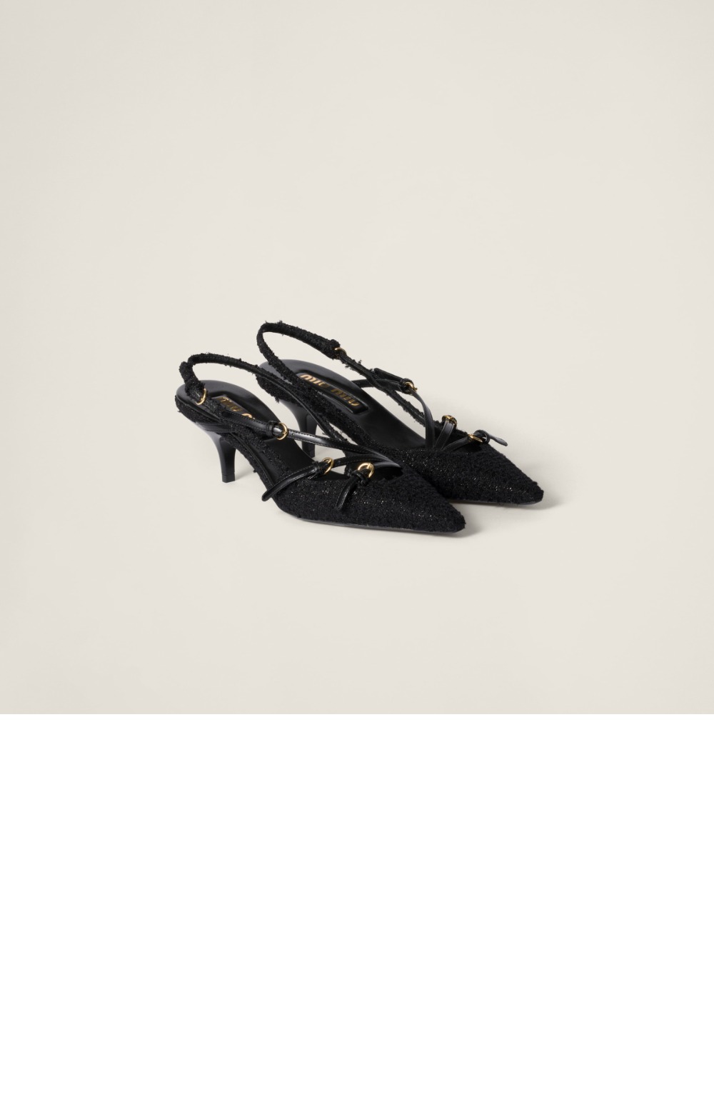 미러급레플리카사이트 | 명품레플리카 전문 쇼핑몰  | 퍼스트원 - 스트랩이 달린 패브릭 슬링백 5I013E > 미우미우