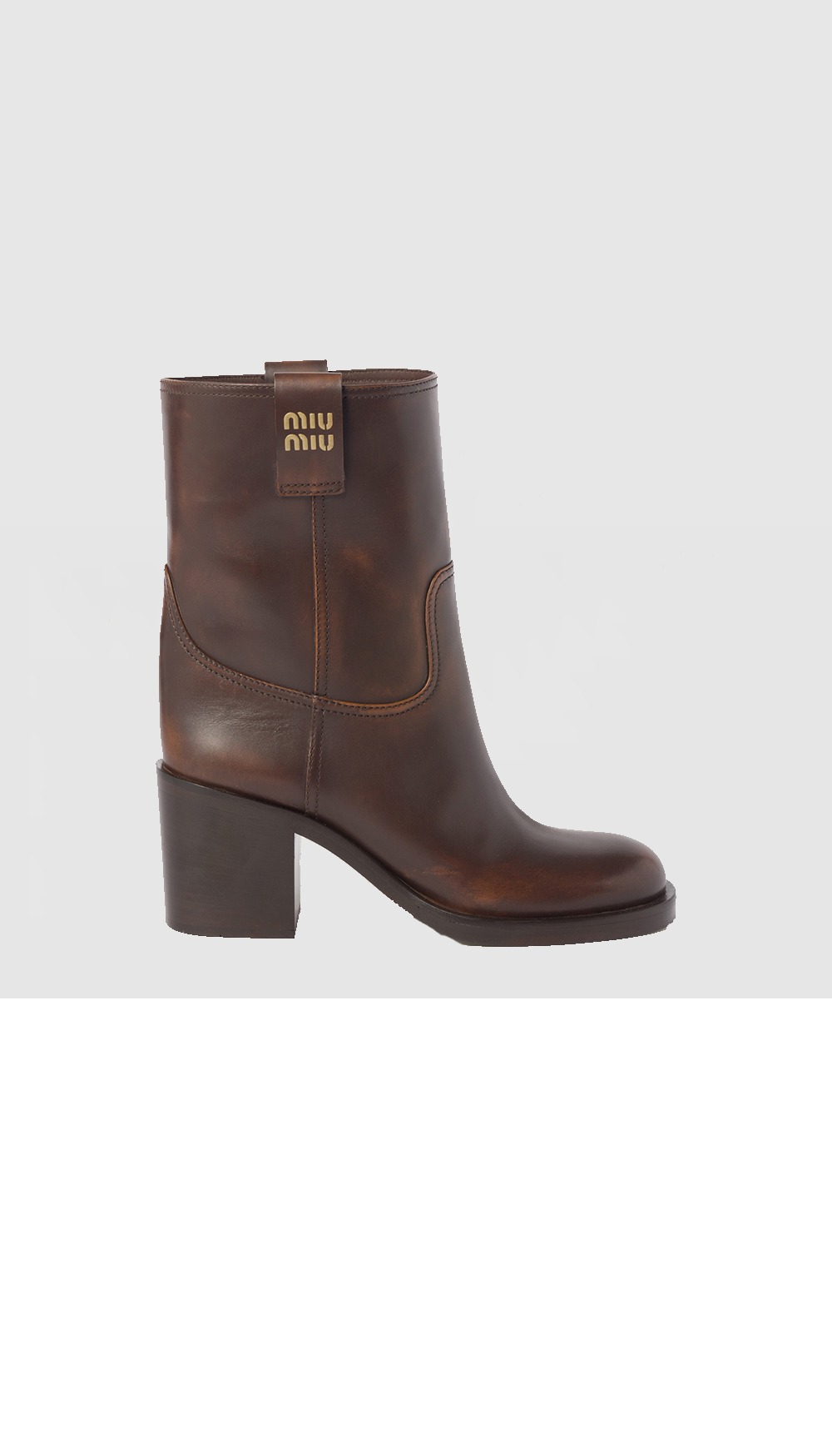 미러급레플리카사이트 | 명품레플리카 전문 쇼핑몰  | 퍼스트원 - 퓌메 가죽 부티 5U966D > 미우미우