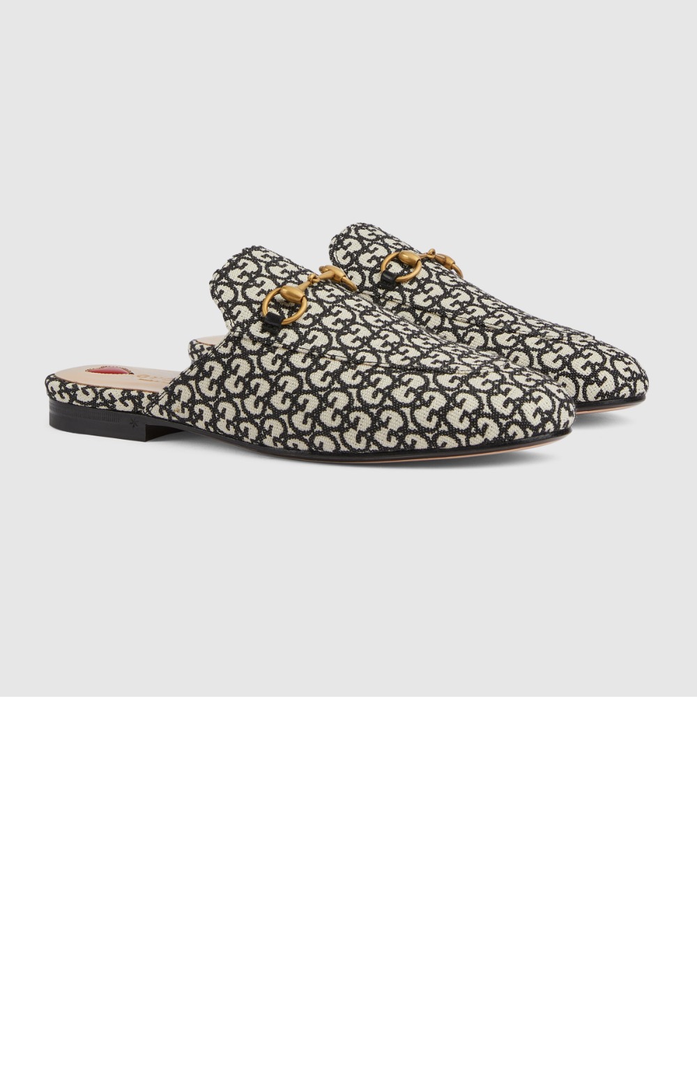 미러급레플리카사이트 | 명품레플리카 전문 쇼핑몰  | 퍼스트원 - 프린스타운 슬리퍼 아이보리 및 블랙 캔버스 779241 > 구찌