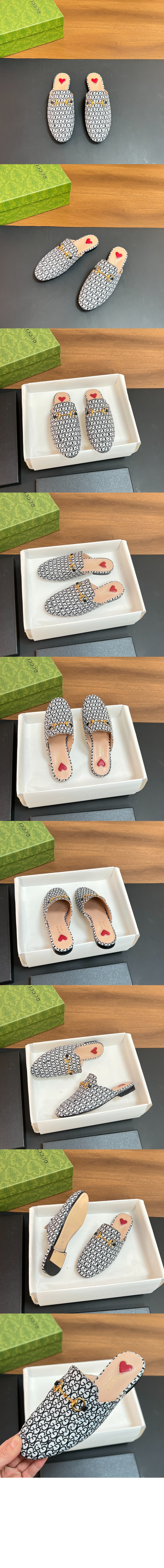 미러급레플리카사이트 | 명품레플리카 전문 쇼핑몰  | 퍼스트원 - 프린스타운 슬리퍼 아이보리 및 블랙 캔버스 779241 > 구찌