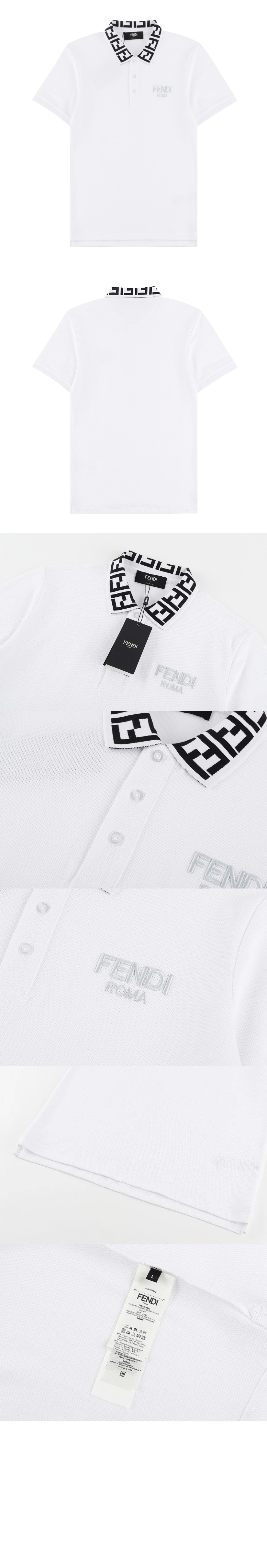 미러급레플리카사이트 | 명품레플리카 전문 쇼핑몰  | 퍼스트원 - 로고 프린트 반팔 > 펜디