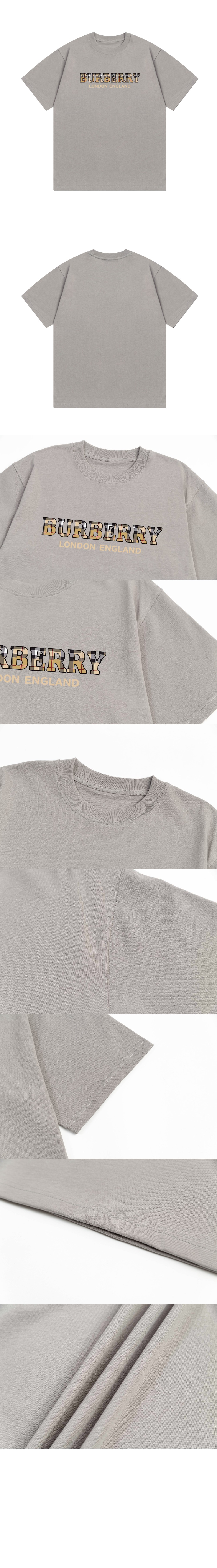 미러급레플리카사이트 | 명품레플리카 전문 쇼핑몰  | 퍼스트원 - 로고 프린트 반팔 > 버버리