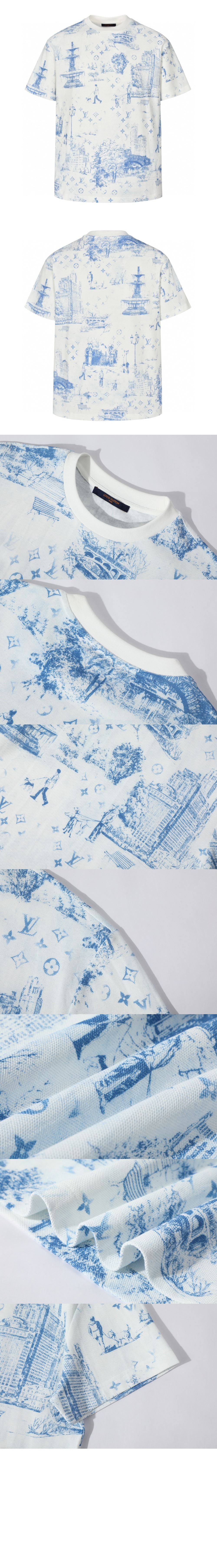 미러급레플리카사이트 | 명품레플리카 전문 쇼핑몰  | 퍼스트원 - 프린티드 코튼 피케 티셔츠 > 루이비통