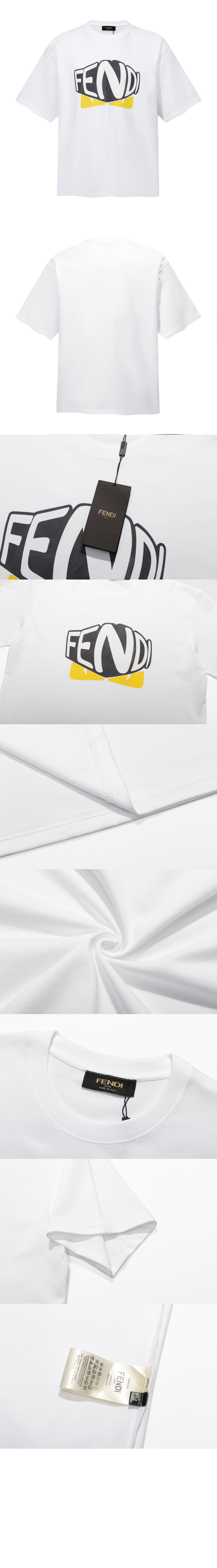 미러급레플리카사이트 | 명품레플리카 전문 쇼핑몰  | 퍼스트원 - 로고 프린트 반팔 > 펜디