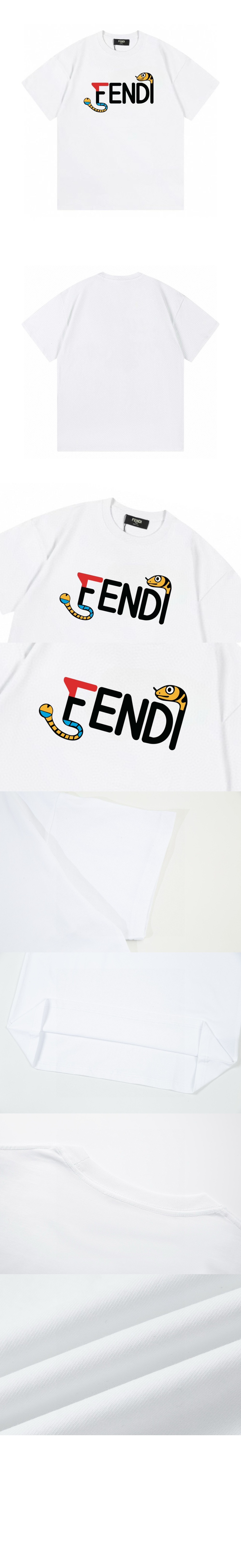 미러급레플리카사이트 | 명품레플리카 전문 쇼핑몰  | 퍼스트원 - 로고 프린트 반팔 > 펜디